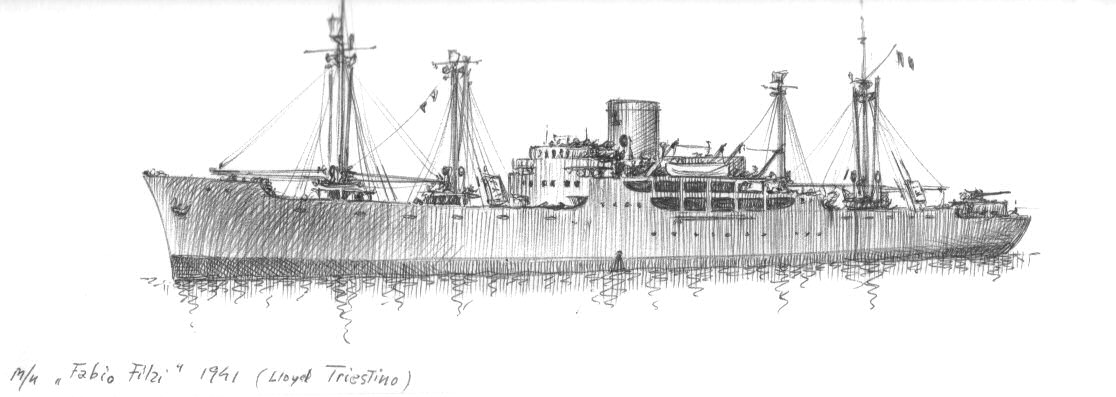 1941 - Motonave 'Fabio Filzi'